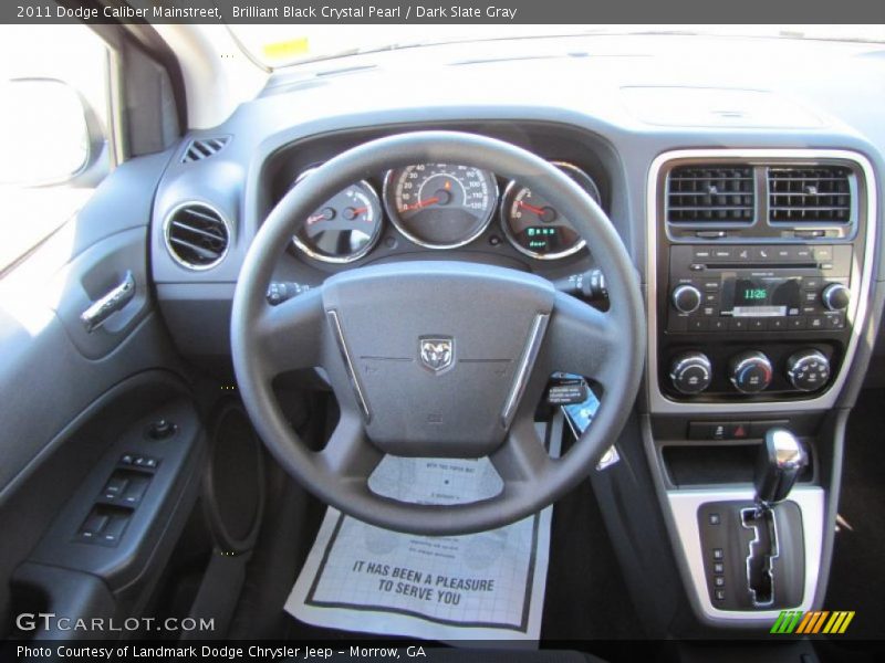 Dashboard of 2011 Caliber Mainstreet
