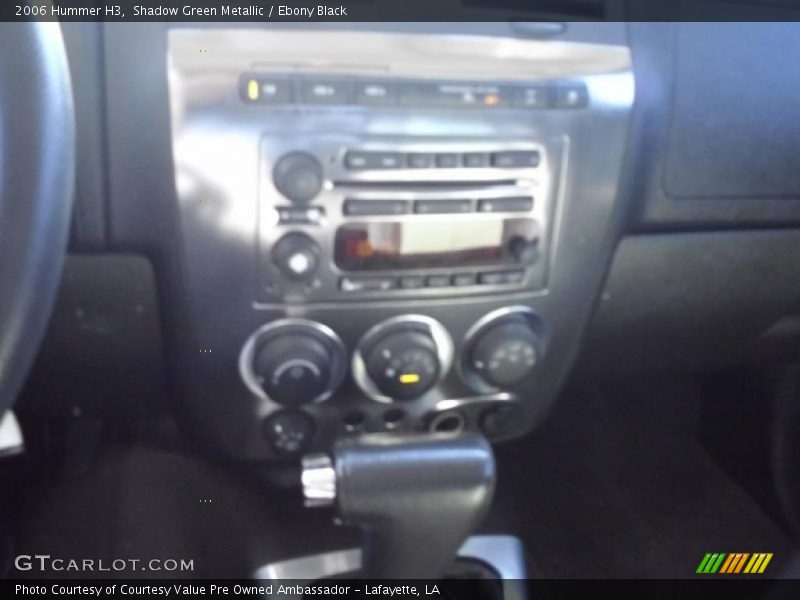 Shadow Green Metallic / Ebony Black 2006 Hummer H3