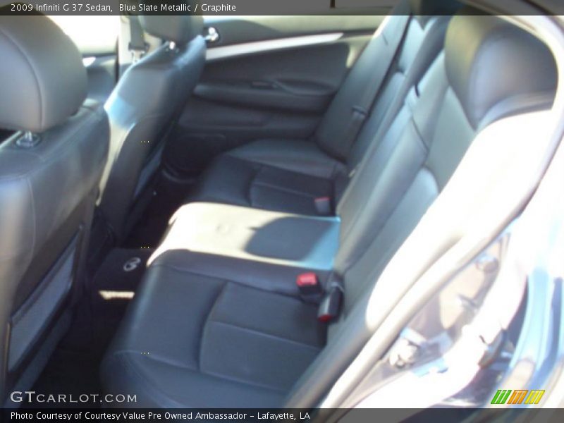 Blue Slate Metallic / Graphite 2009 Infiniti G 37 Sedan