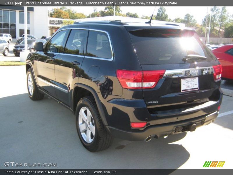 Blackberry Pearl / Dark Graystone/Medium Graystone 2011 Jeep Grand Cherokee Laredo X Package