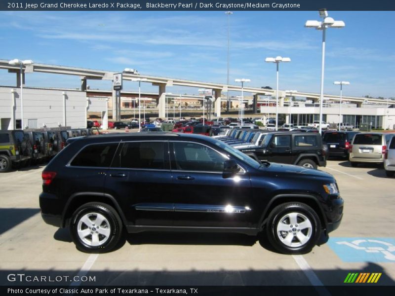 Blackberry Pearl / Dark Graystone/Medium Graystone 2011 Jeep Grand Cherokee Laredo X Package