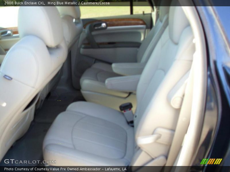 Ming Blue Metallic / Cashmere/Cocoa 2008 Buick Enclave CXL