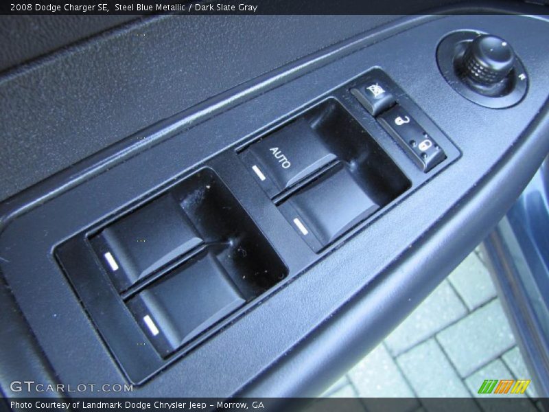 Steel Blue Metallic / Dark Slate Gray 2008 Dodge Charger SE