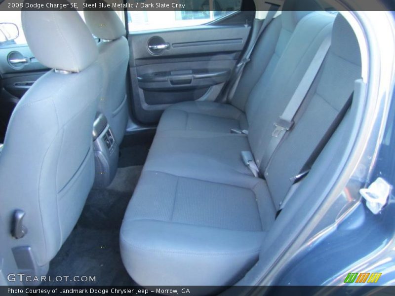 Steel Blue Metallic / Dark Slate Gray 2008 Dodge Charger SE