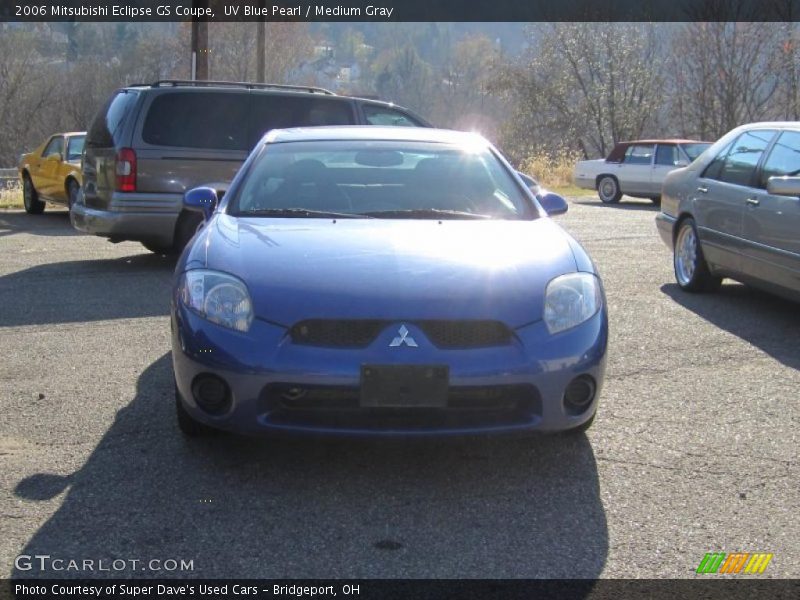 UV Blue Pearl / Medium Gray 2006 Mitsubishi Eclipse GS Coupe