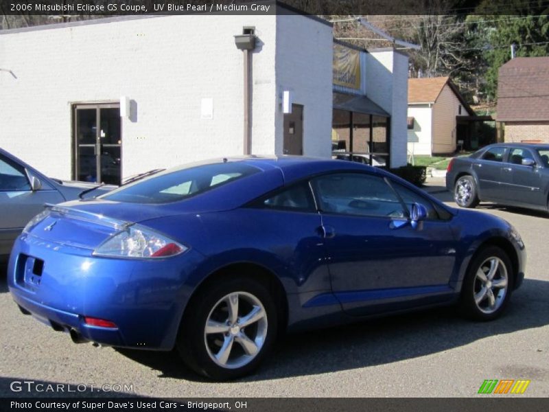 UV Blue Pearl / Medium Gray 2006 Mitsubishi Eclipse GS Coupe