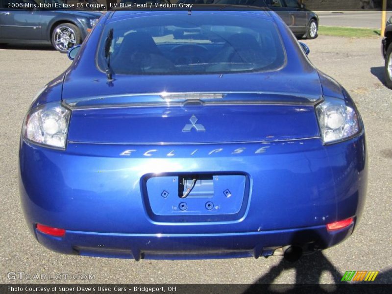 UV Blue Pearl / Medium Gray 2006 Mitsubishi Eclipse GS Coupe