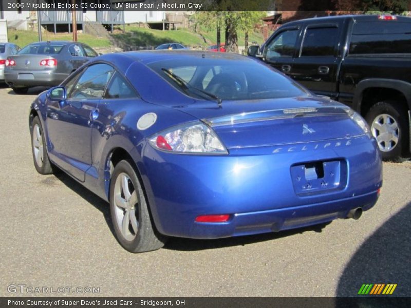 UV Blue Pearl / Medium Gray 2006 Mitsubishi Eclipse GS Coupe
