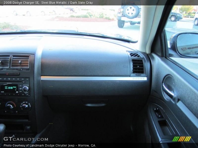 Steel Blue Metallic / Dark Slate Gray 2008 Dodge Charger SE