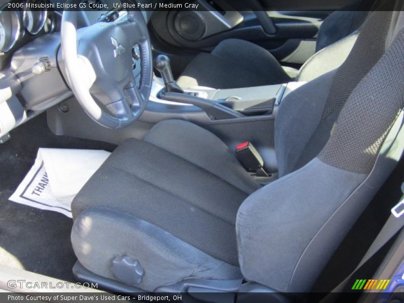 UV Blue Pearl / Medium Gray 2006 Mitsubishi Eclipse GS Coupe