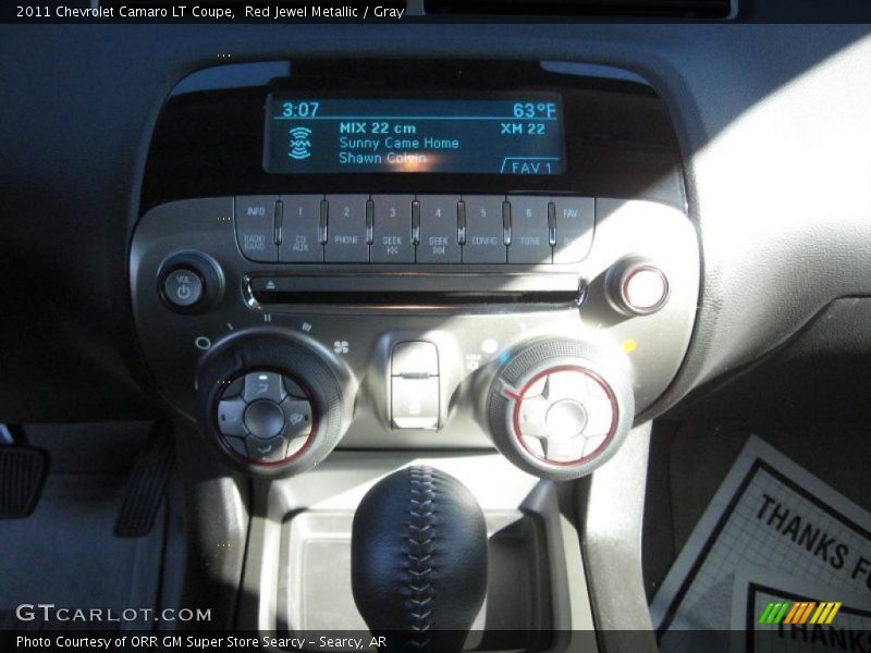 Red Jewel Metallic / Gray 2011 Chevrolet Camaro LT Coupe