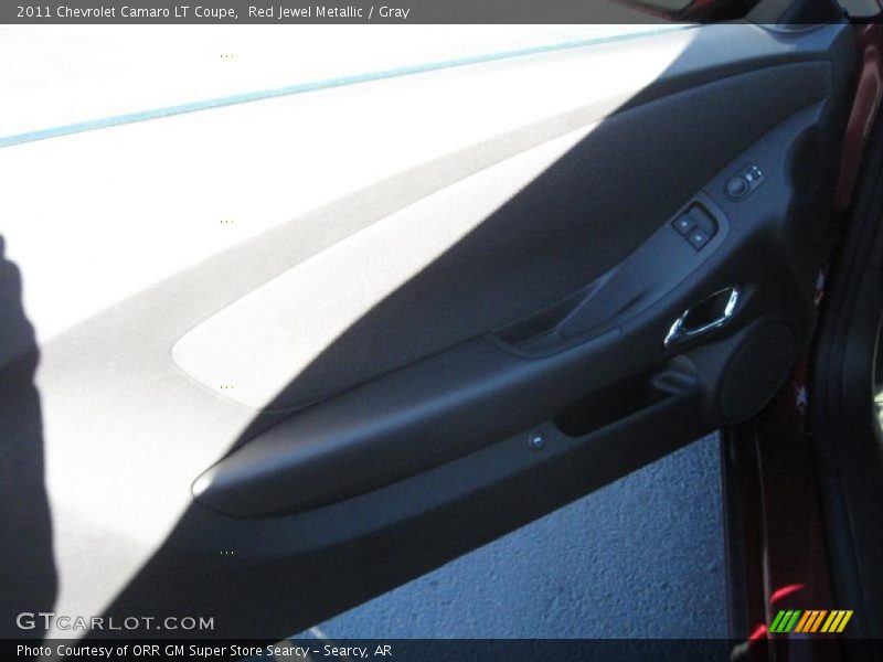 Red Jewel Metallic / Gray 2011 Chevrolet Camaro LT Coupe