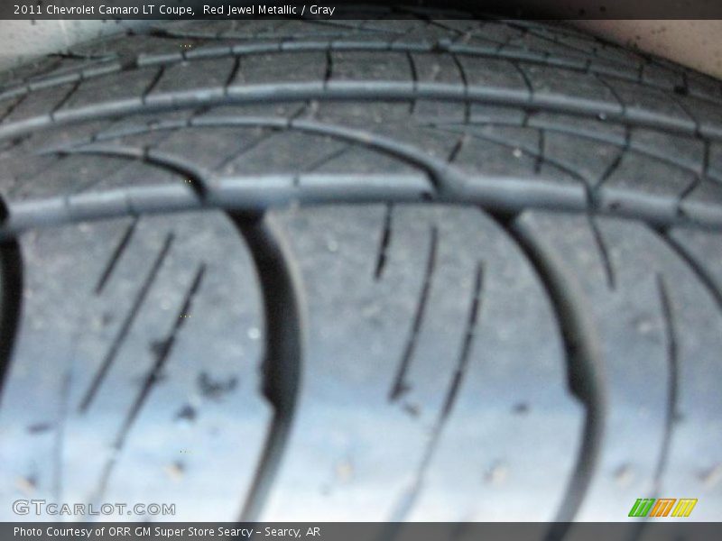 Red Jewel Metallic / Gray 2011 Chevrolet Camaro LT Coupe