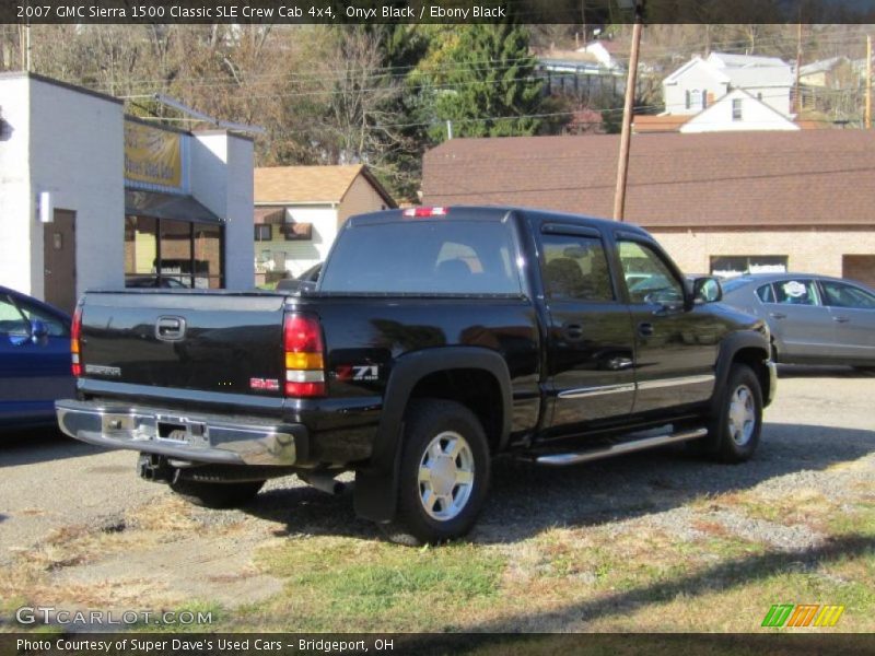 Onyx Black / Ebony Black 2007 GMC Sierra 1500 Classic SLE Crew Cab 4x4
