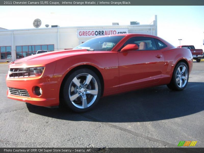 Front 3/4 View of 2011 Camaro SS/RS Coupe