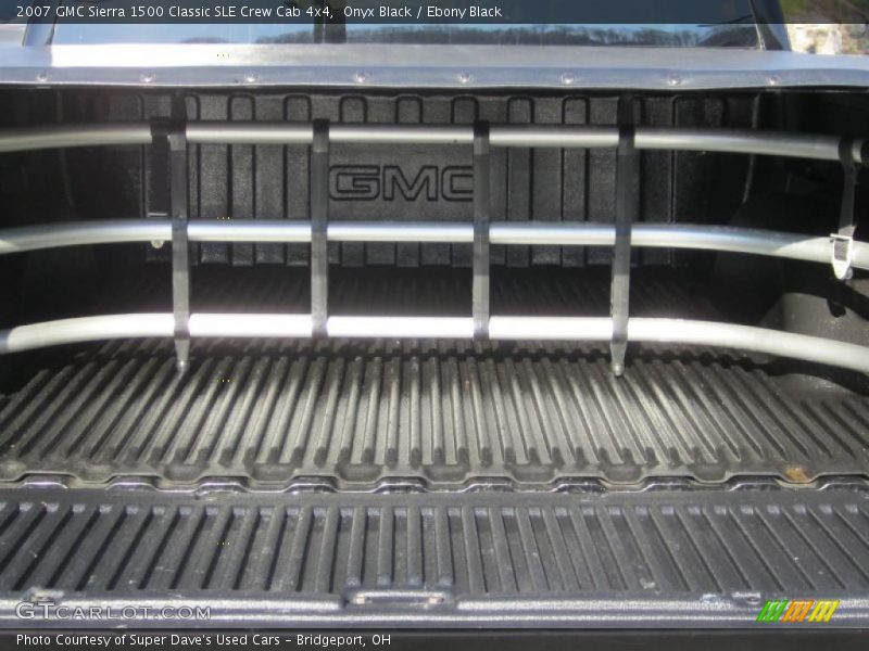 Onyx Black / Ebony Black 2007 GMC Sierra 1500 Classic SLE Crew Cab 4x4