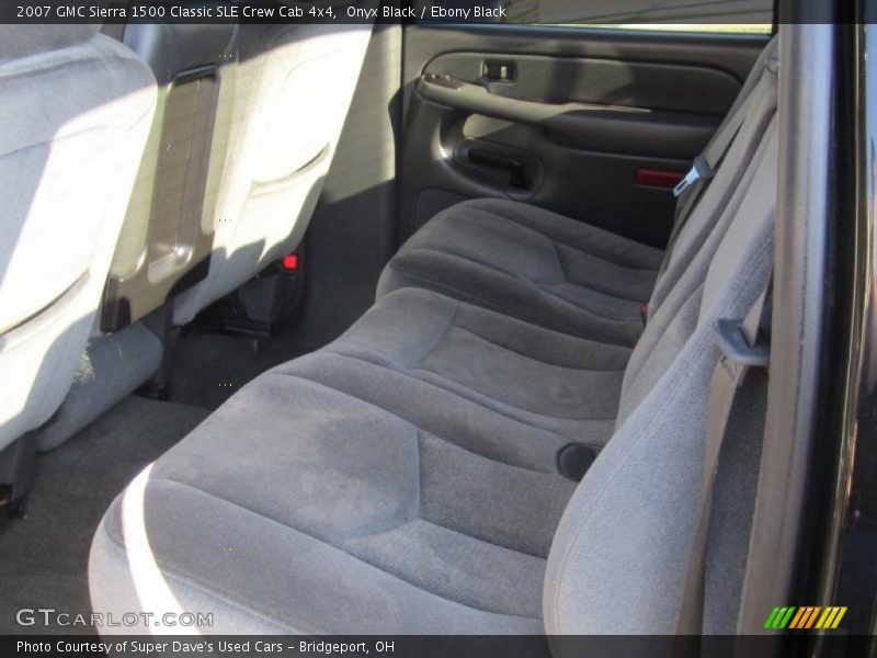 Onyx Black / Ebony Black 2007 GMC Sierra 1500 Classic SLE Crew Cab 4x4