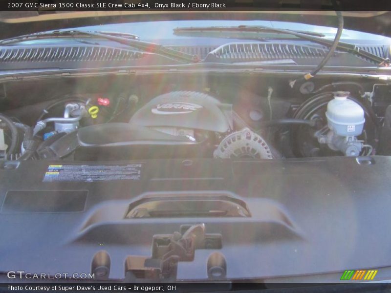 Onyx Black / Ebony Black 2007 GMC Sierra 1500 Classic SLE Crew Cab 4x4