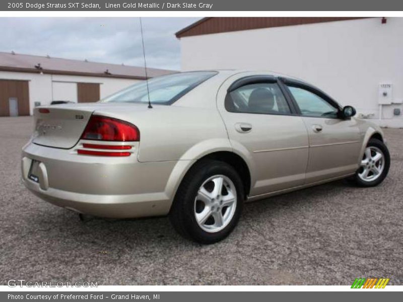 Linen Gold Metallic / Dark Slate Gray 2005 Dodge Stratus SXT Sedan