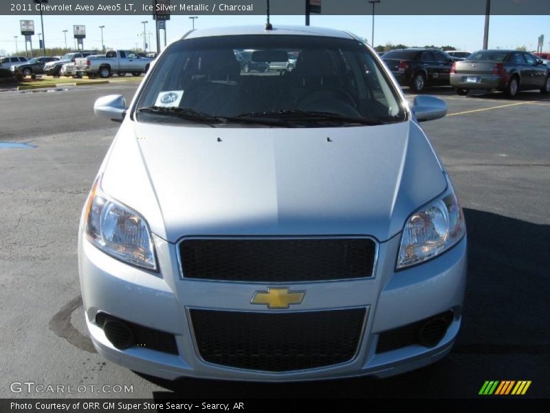 Ice Silver Metallic / Charcoal 2011 Chevrolet Aveo Aveo5 LT