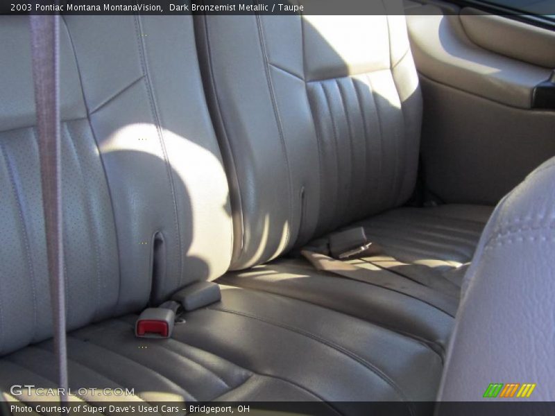 Dark Bronzemist Metallic / Taupe 2003 Pontiac Montana MontanaVision