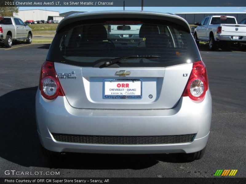 Ice Silver Metallic / Charcoal 2011 Chevrolet Aveo Aveo5 LT