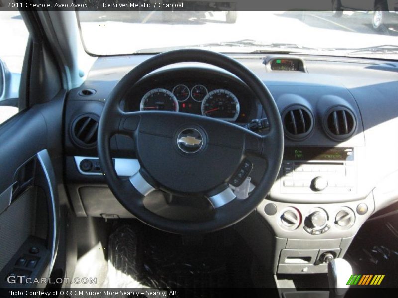 Ice Silver Metallic / Charcoal 2011 Chevrolet Aveo Aveo5 LT