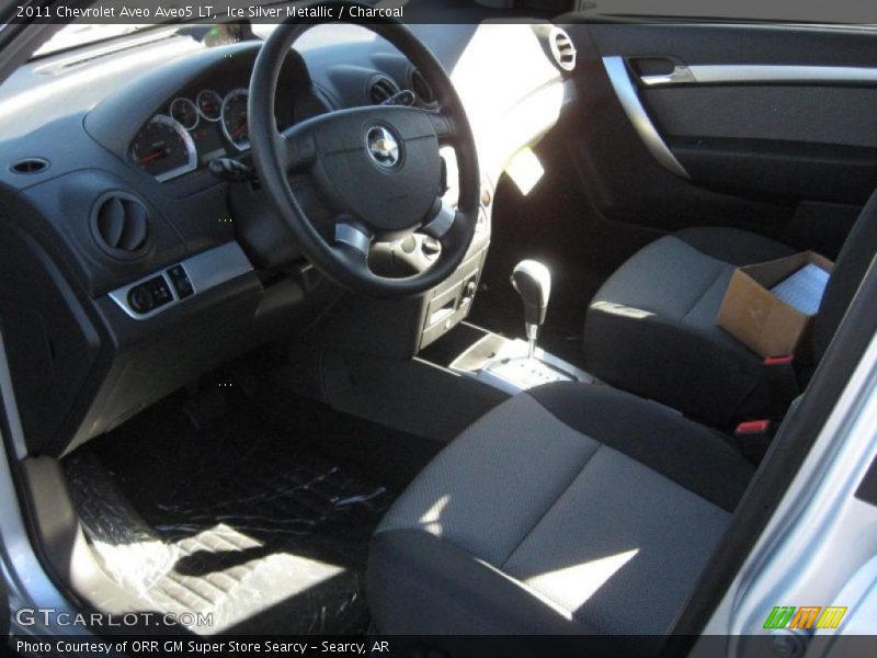 Ice Silver Metallic / Charcoal 2011 Chevrolet Aveo Aveo5 LT