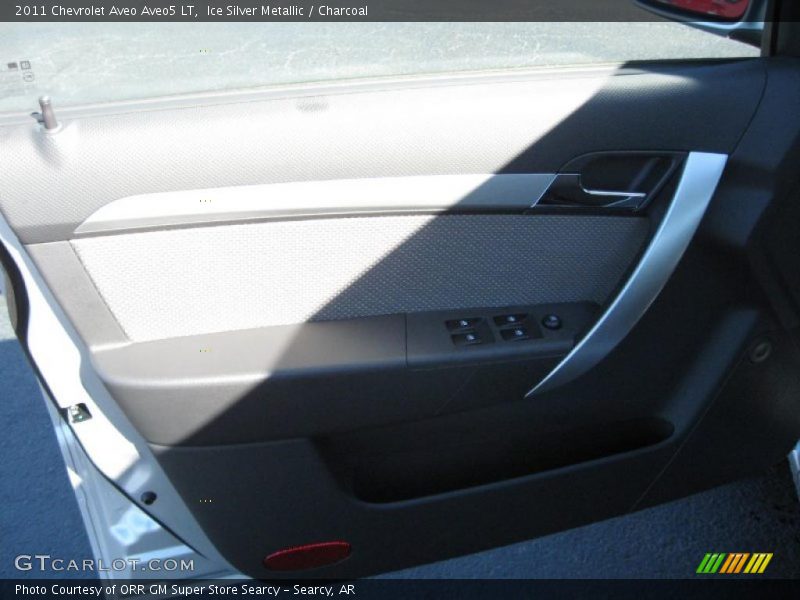 Ice Silver Metallic / Charcoal 2011 Chevrolet Aveo Aveo5 LT