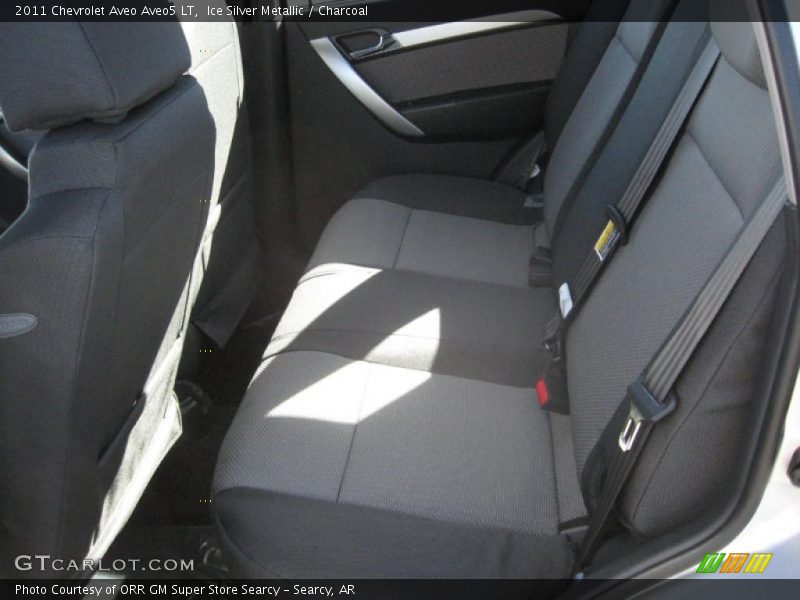 Ice Silver Metallic / Charcoal 2011 Chevrolet Aveo Aveo5 LT