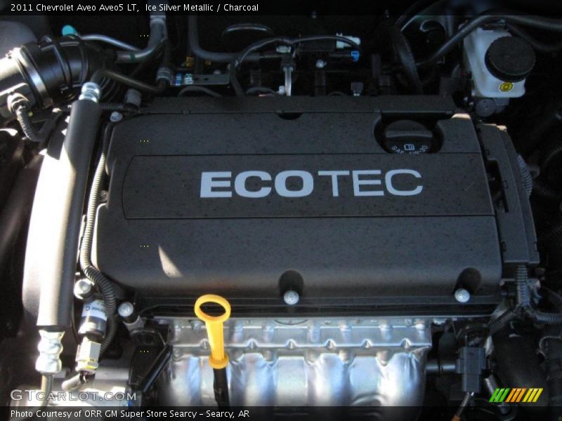  2011 Aveo Aveo5 LT Engine - 1.6 Liter DOHC 16-Valve VVT ECOTEC 4 Cylinder