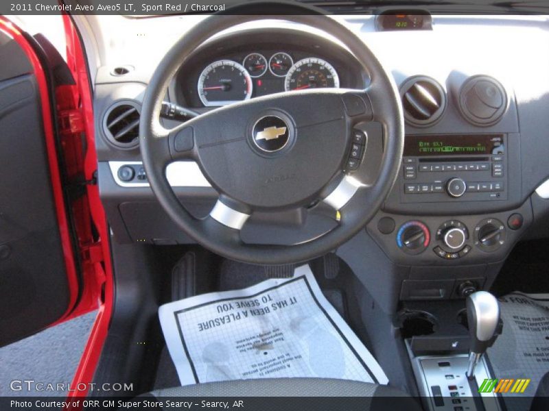Sport Red / Charcoal 2011 Chevrolet Aveo Aveo5 LT