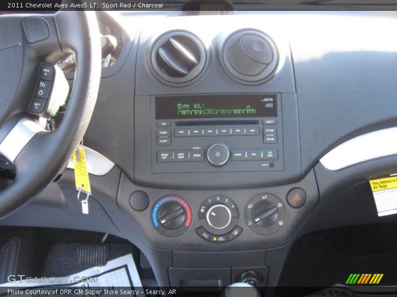 Sport Red / Charcoal 2011 Chevrolet Aveo Aveo5 LT