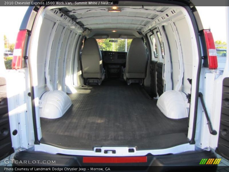 Summit White / Neutral 2010 Chevrolet Express 1500 Work Van