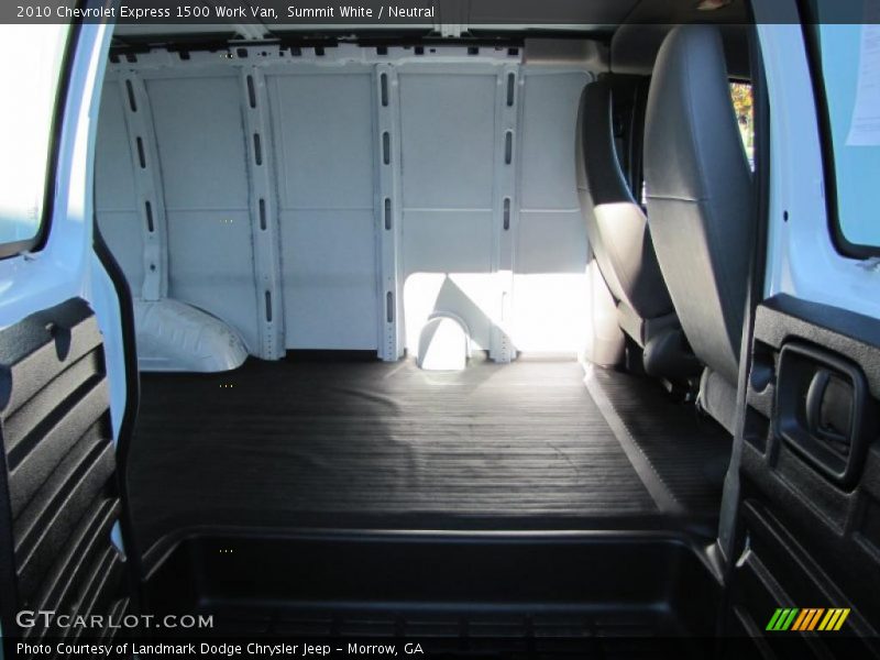 Summit White / Neutral 2010 Chevrolet Express 1500 Work Van