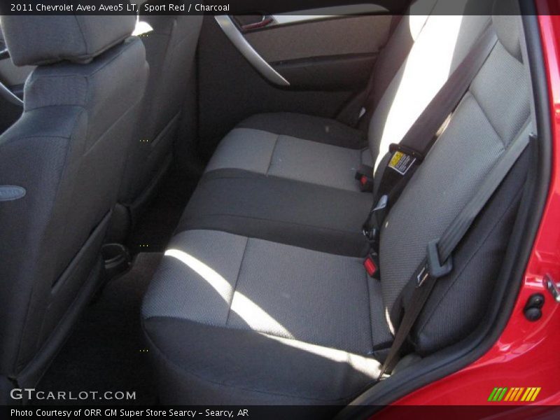  2011 Aveo Aveo5 LT Charcoal Interior