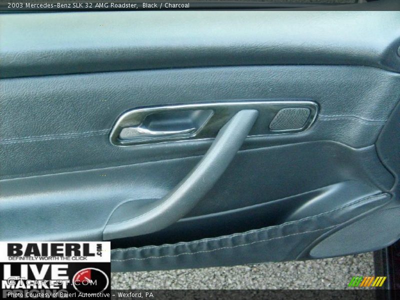 Black / Charcoal 2003 Mercedes-Benz SLK 32 AMG Roadster