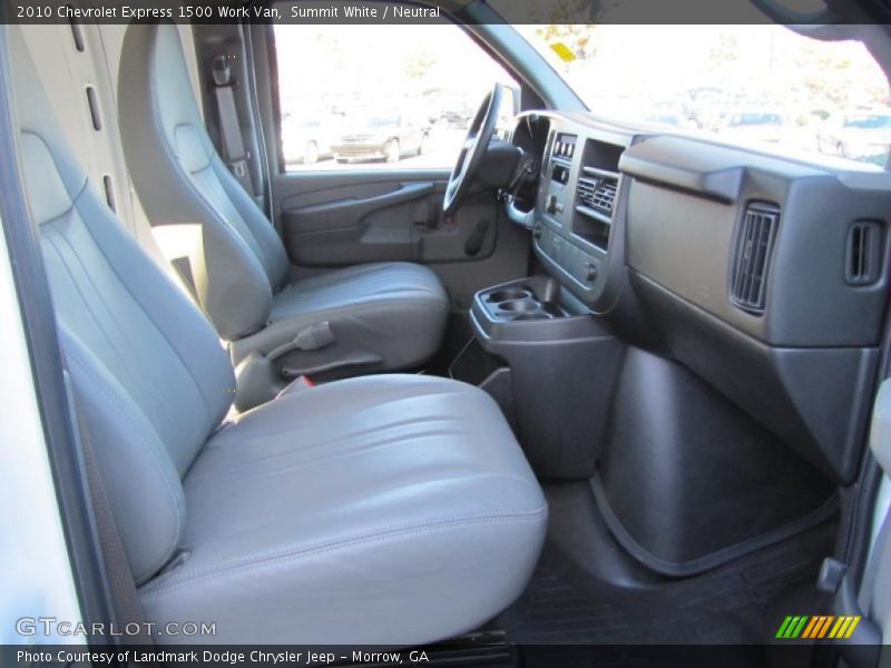Summit White / Neutral 2010 Chevrolet Express 1500 Work Van