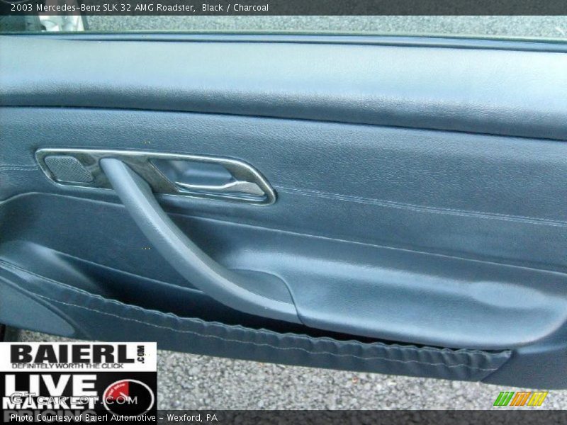 Black / Charcoal 2003 Mercedes-Benz SLK 32 AMG Roadster