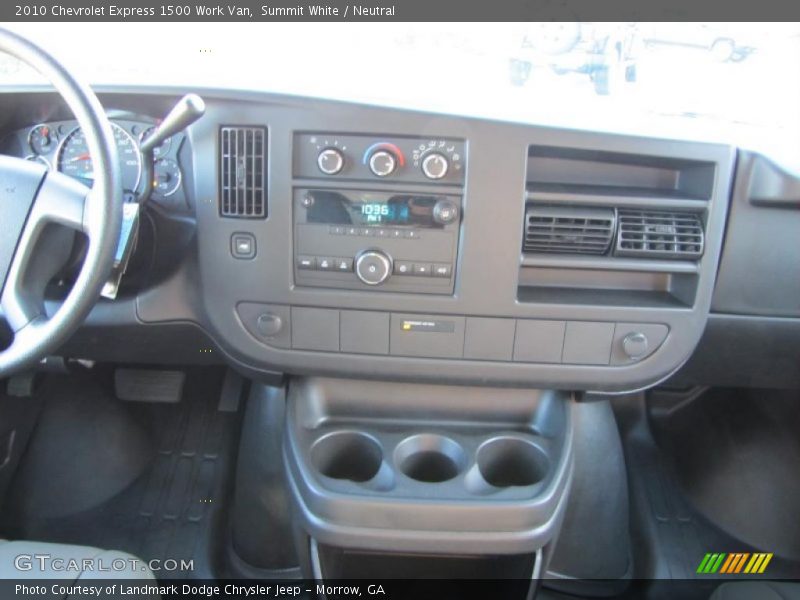 Summit White / Neutral 2010 Chevrolet Express 1500 Work Van