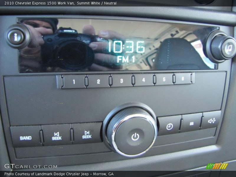 Summit White / Neutral 2010 Chevrolet Express 1500 Work Van