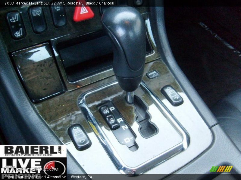 Black / Charcoal 2003 Mercedes-Benz SLK 32 AMG Roadster