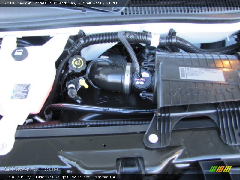 Summit White / Neutral 2010 Chevrolet Express 1500 Work Van
