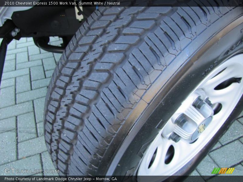 Summit White / Neutral 2010 Chevrolet Express 1500 Work Van