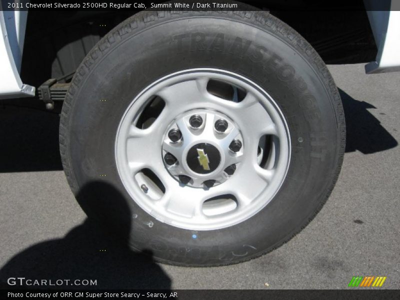 Summit White / Dark Titanium 2011 Chevrolet Silverado 2500HD Regular Cab