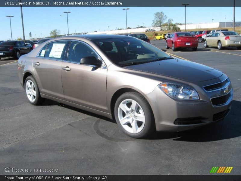 Mocha Steel Metallic / Cocoa/Cashmere 2011 Chevrolet Malibu LT