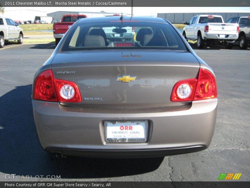 Mocha Steel Metallic / Cocoa/Cashmere 2011 Chevrolet Malibu LT