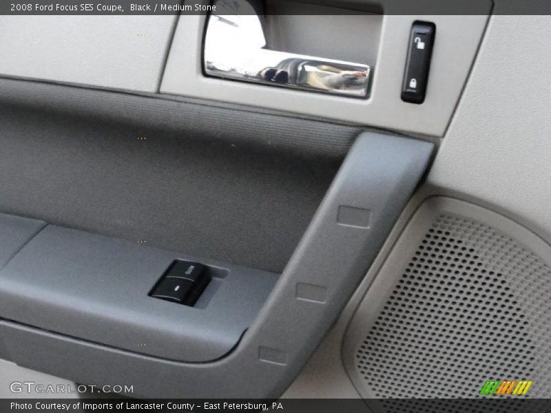 Black / Medium Stone 2008 Ford Focus SES Coupe