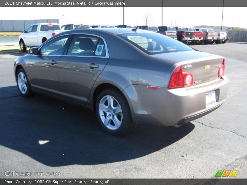Mocha Steel Metallic / Cocoa/Cashmere 2011 Chevrolet Malibu LT