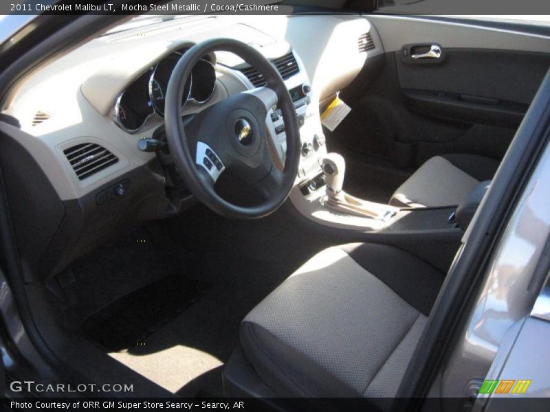 Mocha Steel Metallic / Cocoa/Cashmere 2011 Chevrolet Malibu LT